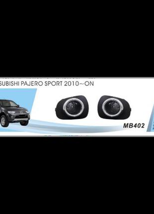 Фары дополнительные модель Mitsubishi Pajero Sport 2010+, эл.п...