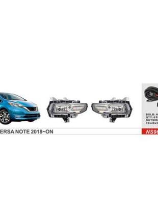 Фары доп.модель Nissan Versa Note 2018-/NS-961/H8-35W/эл.прово...