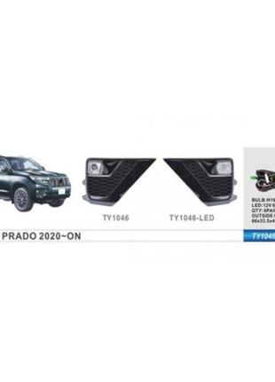 Фары доп.модель Toyota Prado FJ150 2020-/TY-1046L/LED-12V6W/эл...