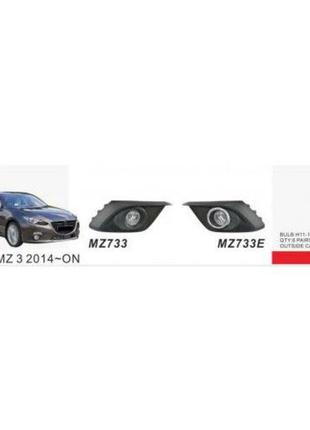 Фары доп.модель Mazda 3 2014-/MZ-733EW/эл.проводка (MZ-733EW)