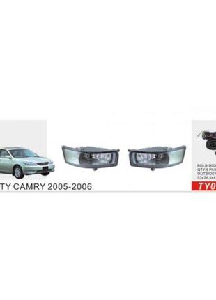 Фары доп.модель Toyota Camry 30 2004-06/TY-019W/эл.проводка