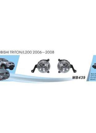 Фары доп.модель Mitsubishi Triton/L200 2006-08/MB-439W/9006-55...