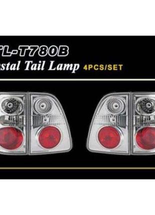 Фары-стоп Toyota L/C 100 98-04 Crystal 4шт. DLAA CTL-T780B