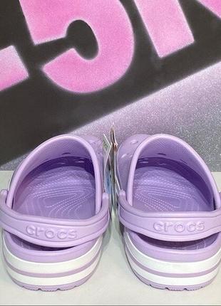 Крокс баябенд клог лавандові crocs bayaband clog lavender