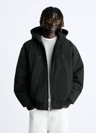 Новая стильная зимняя куртка zara с бирками