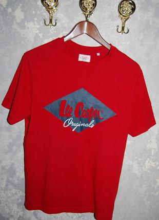 Футболка х/б lee cooper originals, оригинал, по бирке - m