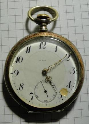 Немецкие серебрянные часы junghans 1920-е годы