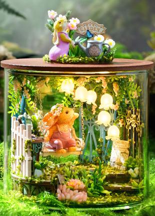 Румбокс в колбе Сказочный сад Fairytale Garden Интерьерный Рум...