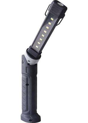 Фонарь светодиодный (LED) аккумуляторный 8+1 SMD-LED