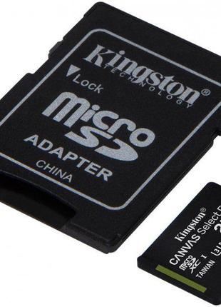 Карта пам`яті Kingston 256GB microSD class 10 A1 Canvas Select...