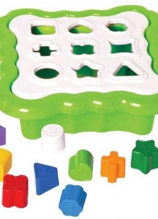 Іграшка-сортер "Розумні фігурки" (зелений)