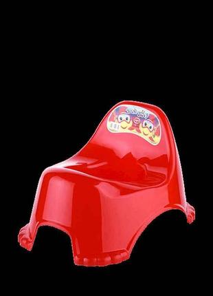 Горщик дитячий Червоний Potty Chair 311 ТМ ELIF