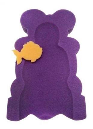 Килимок поролоновий в ванночку (фіолетовий)