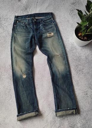 Женские джинсы на селвидже polo ralph lauren selvedge 327 blac...
