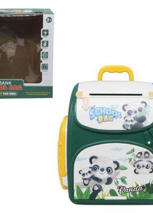 Сейф-скарбничка "Рюкзак: Панда", музика, світло