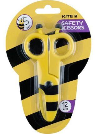 Пластикові безпечні ножиці "Бджілка"