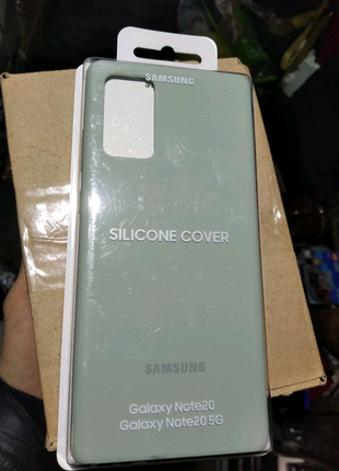 Силиконовый чехол Samsung Galaxy note 20.