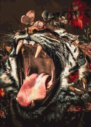 Картина за номерами "Пробудження тигра"