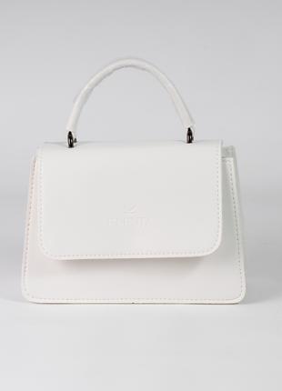 Жіноча сумка біла сумка сумочка через плече сумка трапеція білий