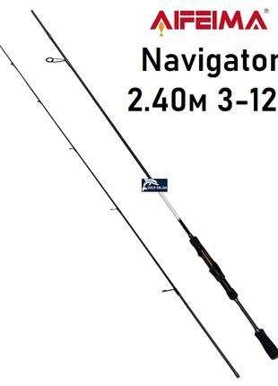 Спиннинг Feima Navigator 2.40м 3-12г карбоновый штекерный