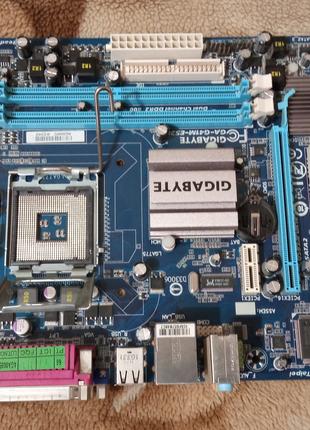 Материнская плата Gigabyte GA-G41M-ES2,Rev1.4,s775/DDR2