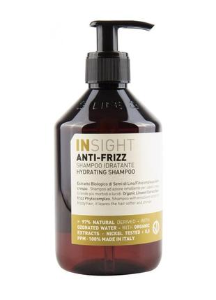 Insight anti frizz
увлажняющий шампунь для разглаживания волос...