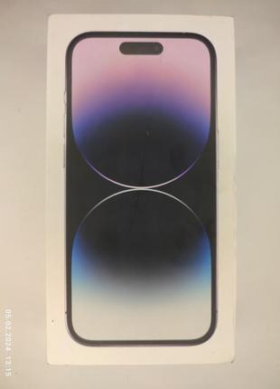 Коробка Apple iPhone 14 Pro Deep Purple128Gb, A2890