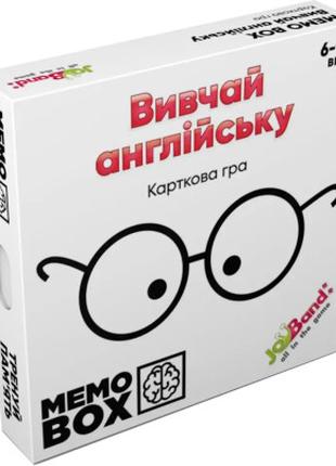 Настольная игра JoyBand MemoBox Изучай английский (MB0004)