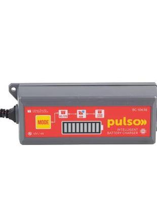 Зарядное устр-во PULSO BC-10638 12V/4.0A/1.2-120AHR/LCD/Импуль...
