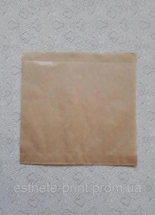 Бумажный пакет уголок в*ш 165*170