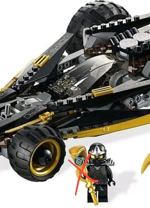 Конструктор LEGO NINJAGO Атака Коула (9444)