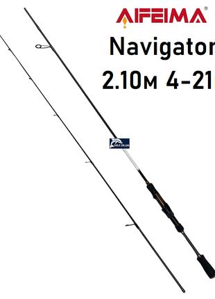 Спиннинг Feima Navigator 2.10м 4-21г карбоновый штекерный