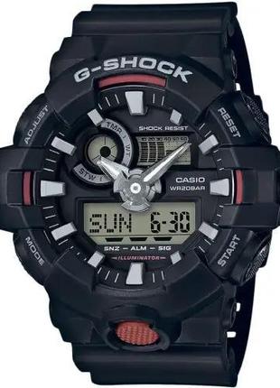 Часы Casio GA-700-1A G-Shock. Черный ll