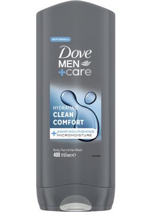 Гель для душа Dove Men+Care Чистота и комфорт 400 мл
(87176446...