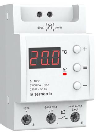 Терморегулятор Terneo B на 32 ампера для теплого пола