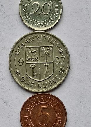 Підбір монет Маврикія