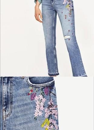 Невероятные брендовые джинсы с вышивкой