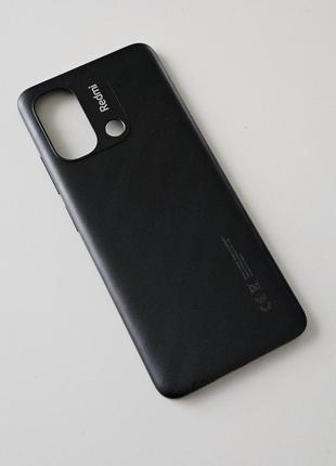 Задняя крышка Xiaomi Redmi 12C, цвет - Черный