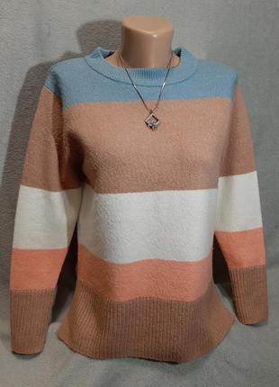 Оригинальный свитер, джемпер, кофта nutmeg привлекательный кол...