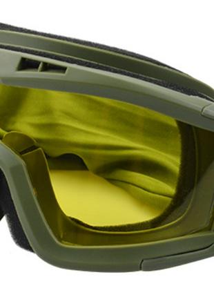 Тактичні окуляри маска олива хаккі Revision захисні балістичні...