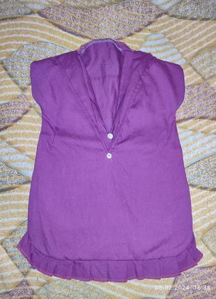 Чохол для одягу для маленької дівчинки фіолетовий