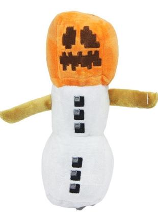 Мягкая игрушка Майнкрафт: Снеговик"
