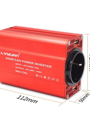 Універсальний інвертор 300W LVYUAN 220 в модифікована синусоїд...