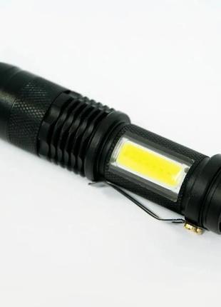 Світлодіодний ліхтарик маленький LED/СОВ 95х25мм, ліхтар ручни...