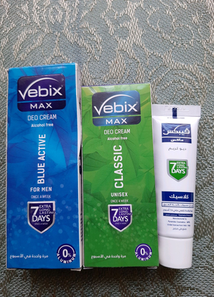 Vebix Max крем-дезодорант