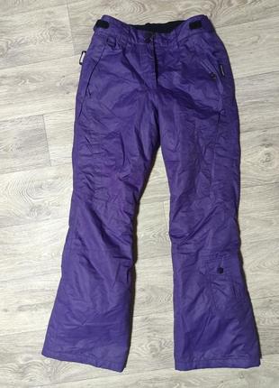 Штаны лыжные размер s-m евро 38 женские crivit фиолетовые