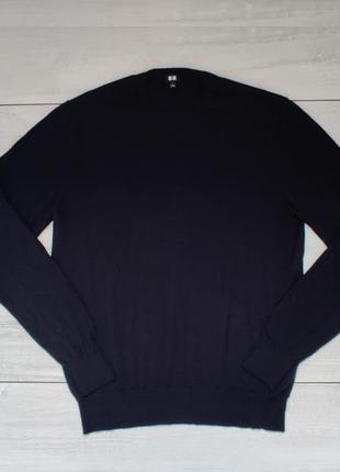 Тонкий мужской свитер из 100 % высококачественного мериноса