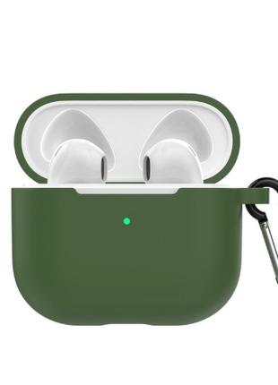 Чехол HOCO Silicon для AirPods 3 PROTECTIVE CASE / Зеленый