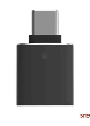 Адаптер OTG C-Type USB 3.0 Led blue