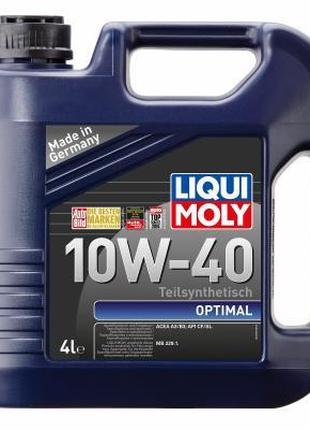 Моторное масло Liqui Moly Optimal 10W-40 4л (LQ 3930)